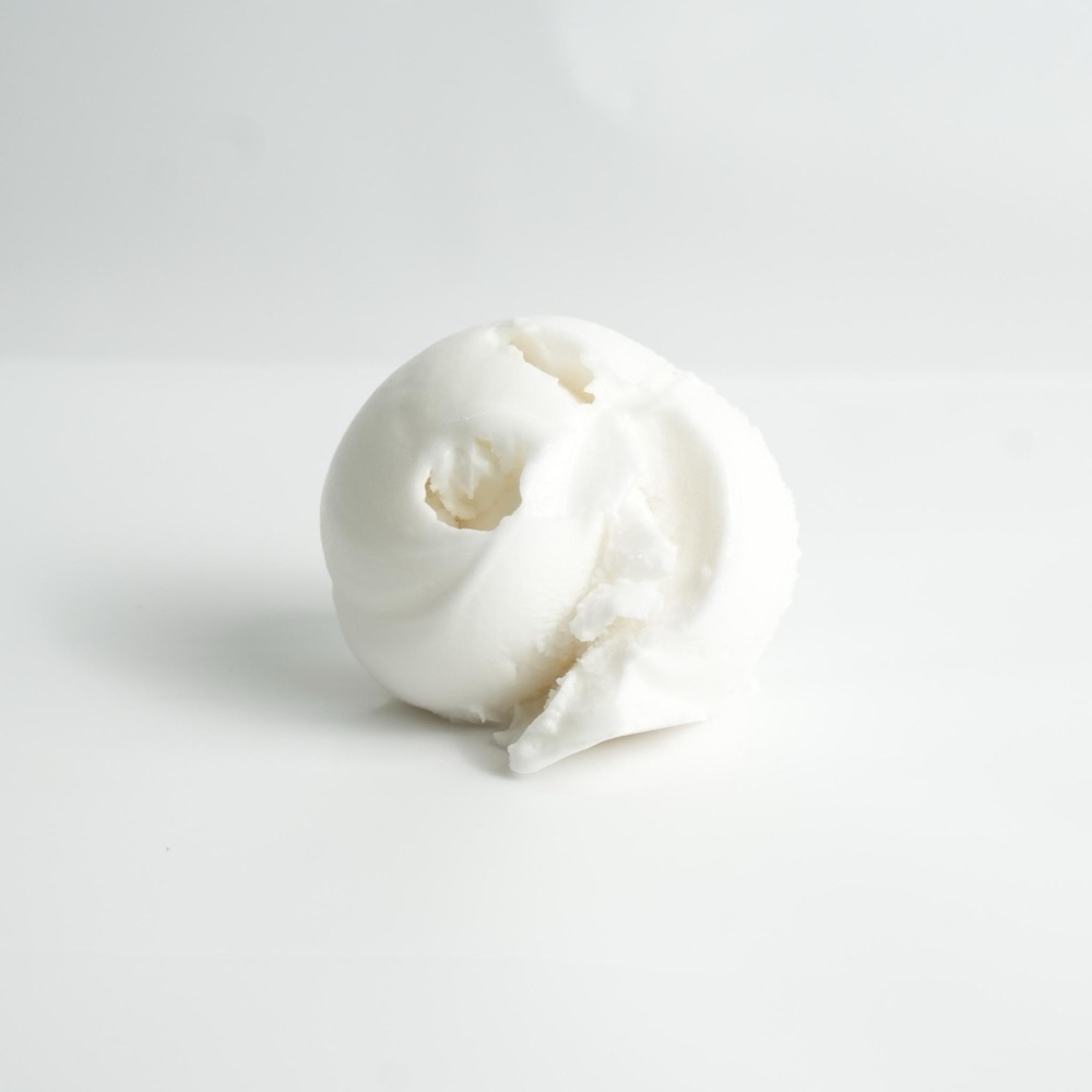 Charming Coconut gelato scoop
