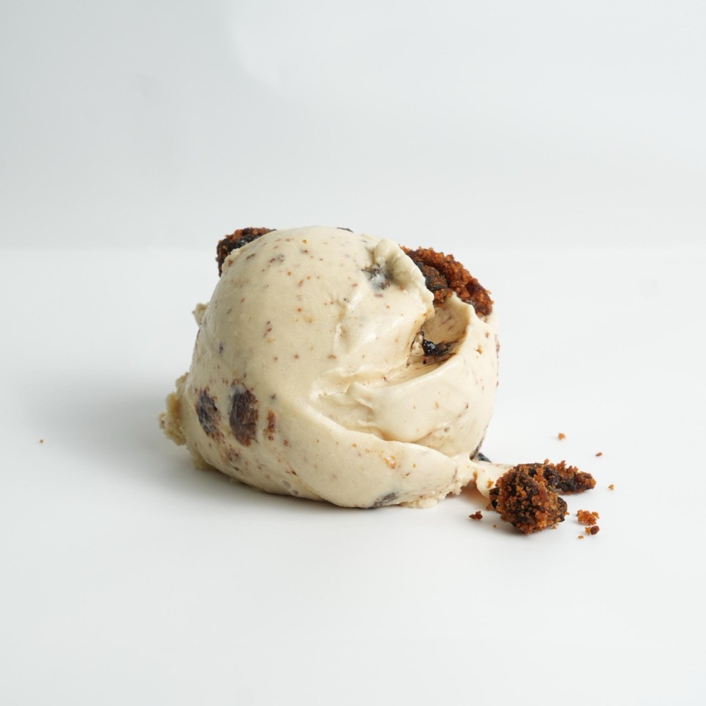 Festive Fruitcake gelato scoop