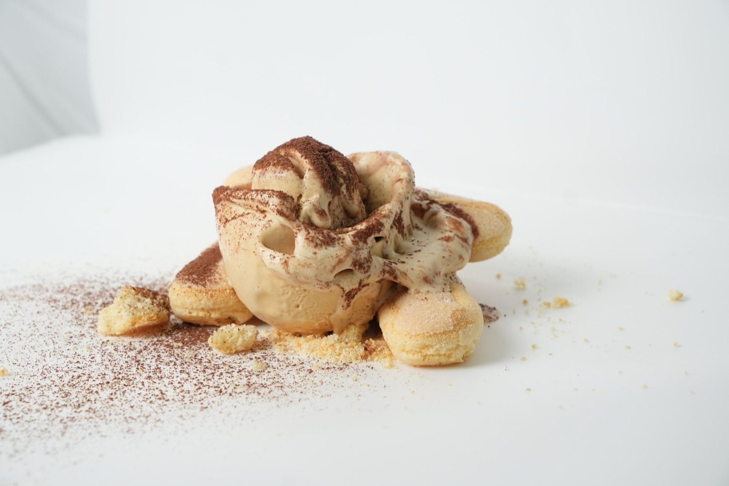Signature tiramisu gelato by Chelehbrato